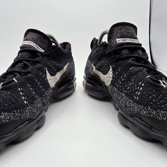 Nike Air Vapormax Flyknit 2023 Mens Size 9.5 Black Athletic Shoes DV1678-001 main image 7